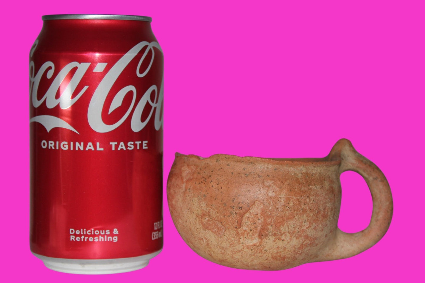 Time of Abraham Holy Land Artifact Ancient 4000 Year Old Cup 2000 BC COA J118