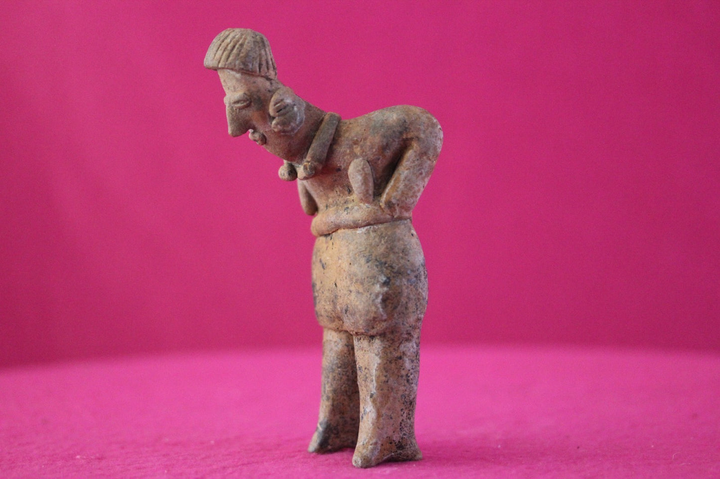 Pre Columbian Authentic Artifact Rare Grandma Tomb Figure Colima Mexico COA 201
