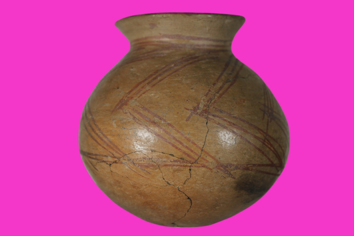 Pre Columbian Authentic Artifact Michoacan Large Olla Mexico 100 - 400BC COA J36