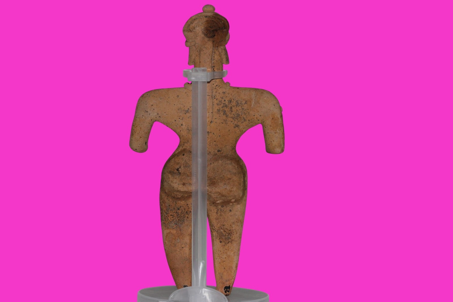 Pre Columbian Artifact BIG Female Shaman Tomb Figure Colima Mexico 100BC COA 237