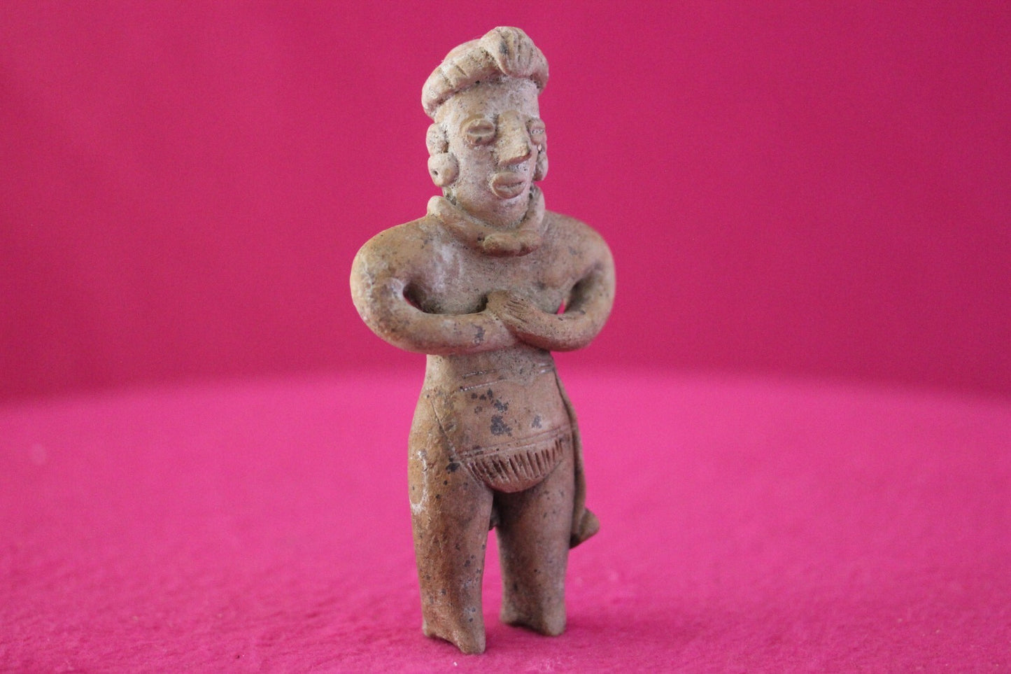 Pre Columbian Artifact Authentic Tomb Figure Colima Mexico 100 BC-250 AD COA 172