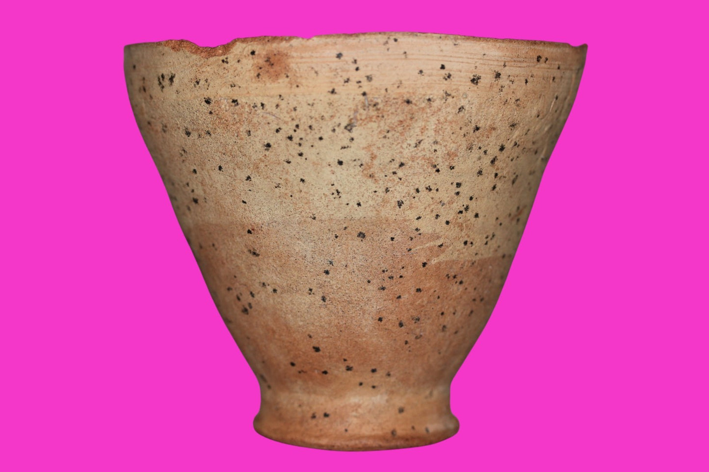 Time of Abraham Holy Land Artifact Ancient 4000 Year Old Cup  2000 BC COA J143