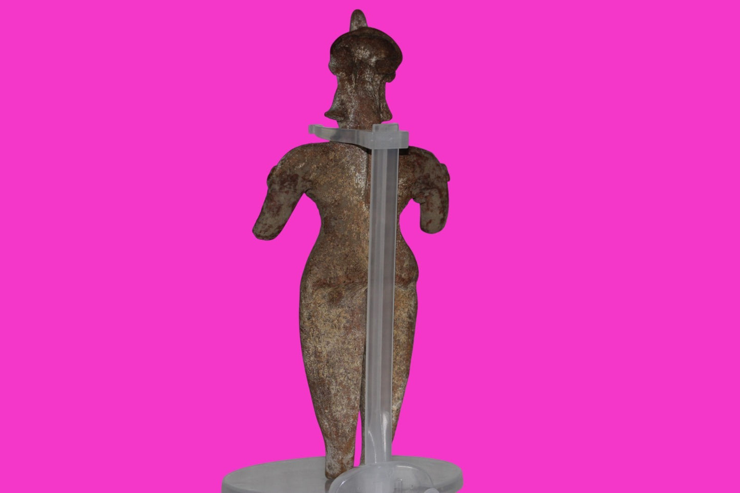 Pre Columbian Artifact 7 Inch Female Tomb Figure Colima Mexico 100 BC COA 241