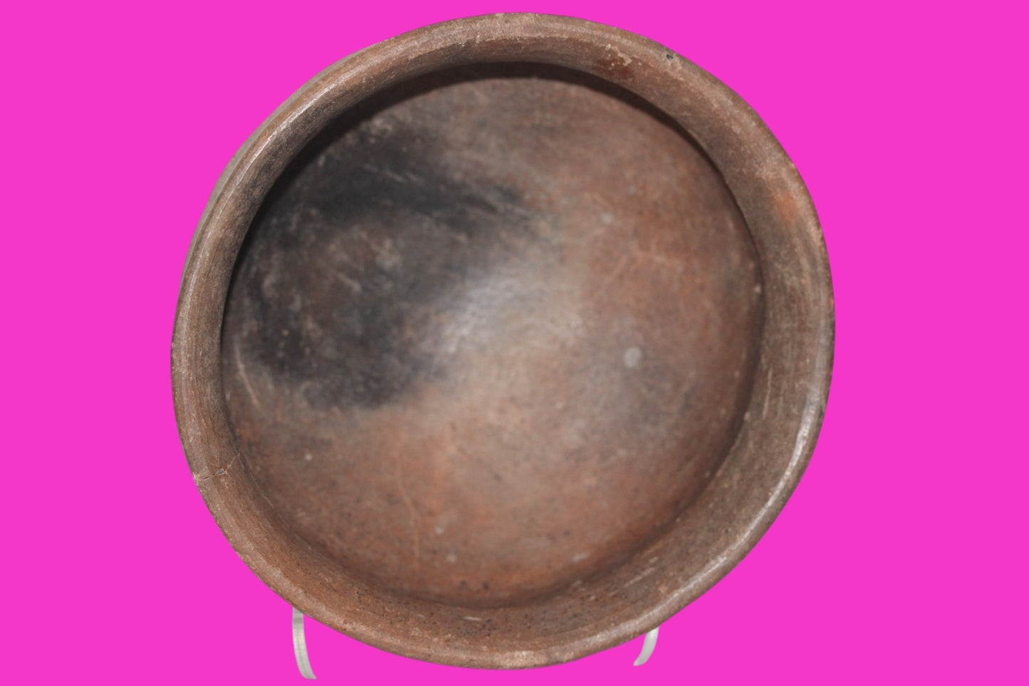 Pre Columbian Authentic Artifact Michoacan Tripod Rattle Bowl Mexico COA J16