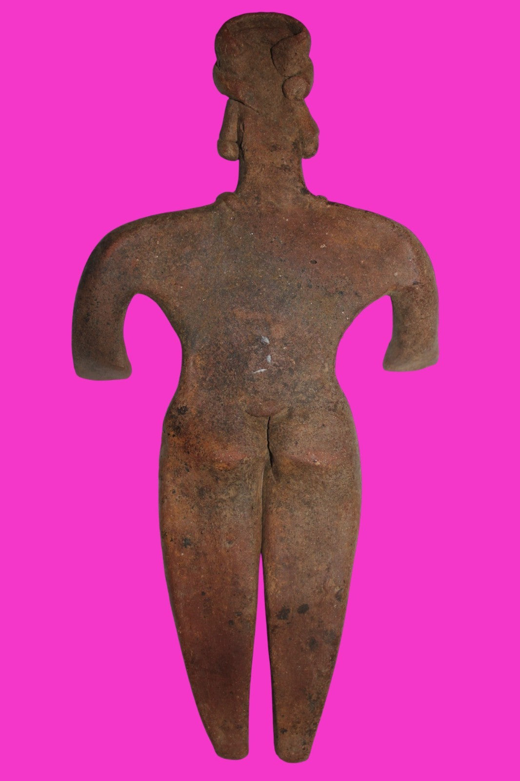 Pre Columbian Artifact 8 in Female Shaft Tomb Figure Colima Mexico 100BC COA 274