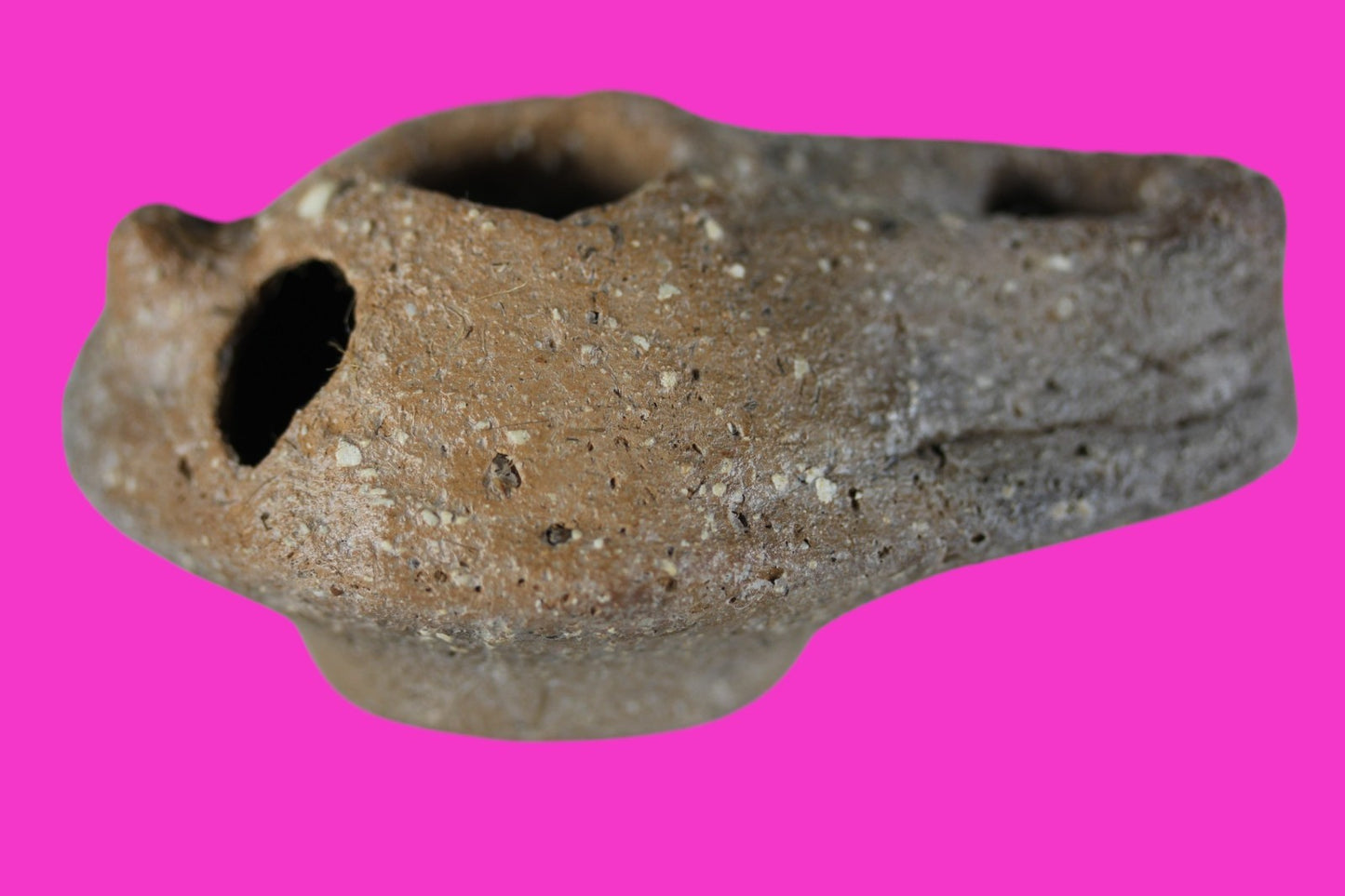 Ancient Holy Land Oil Lamp Artifact Jesus Christ Homeland 100 - 400 AD COA L09