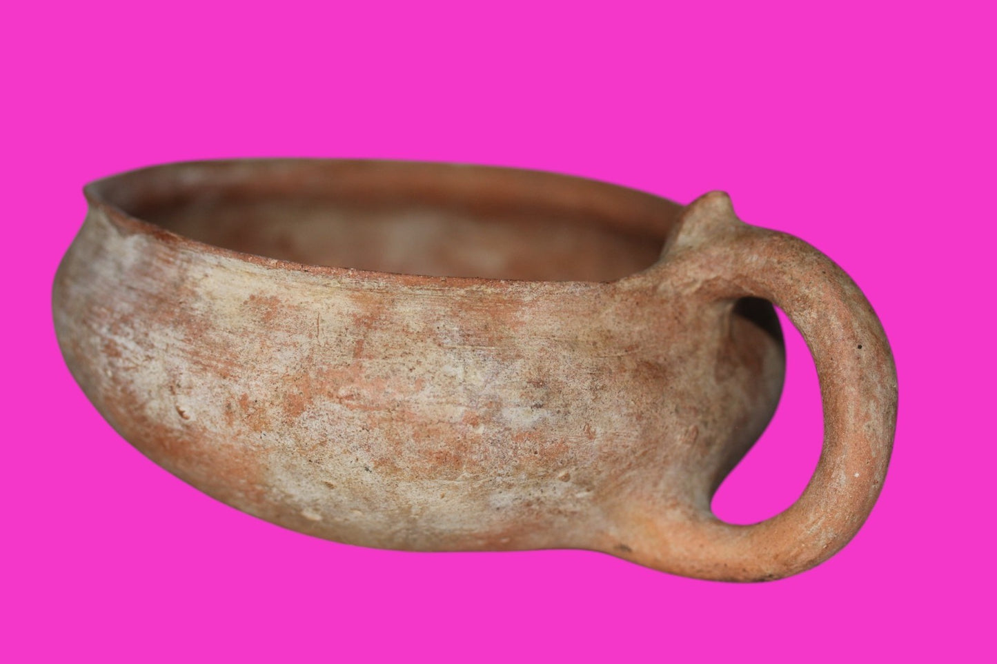Holy Land Artifact Authentic 4000 Year Old Cup Time of Abraham 2000 BC COA J112