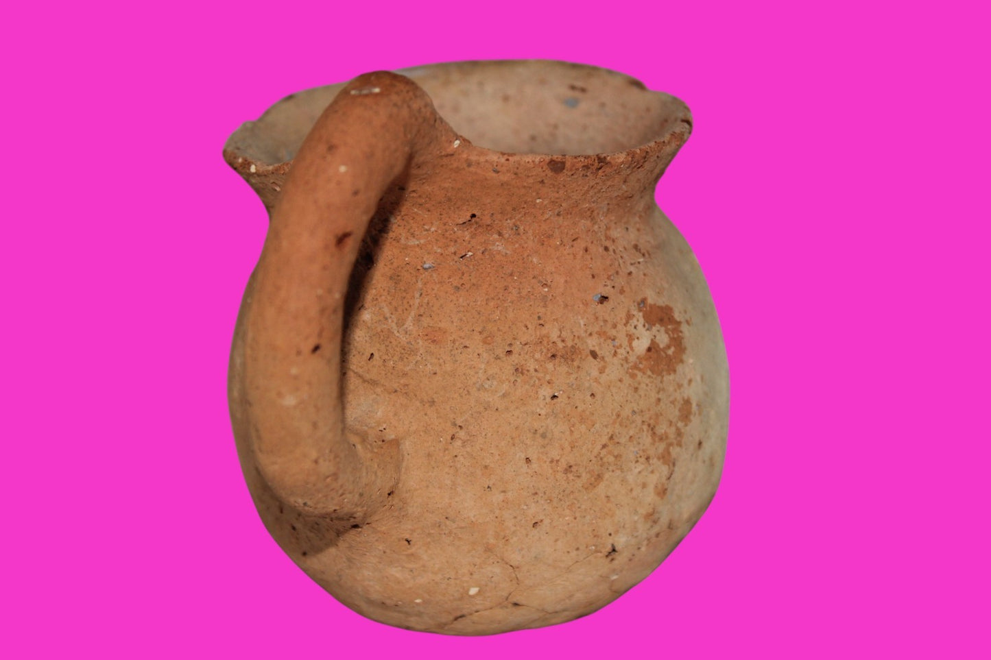 Time Of Abraham Holy Land Artifact Ancient 4000 Year Old Cup 2000 BC COA 25