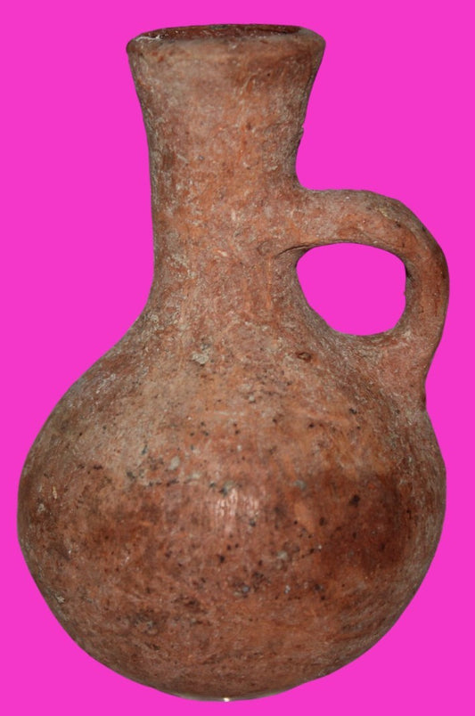 Ancient Holy Land Artifact King David Era Jug Land of Jesus Christ 1000 BC COA 9
