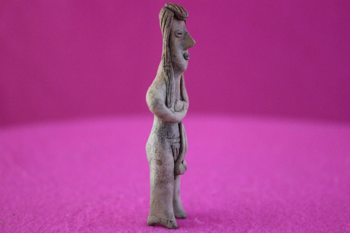 Pre Columbian Artifact Authentic Tomb Figure Colima Mexico 100 BC-250 AD COA 178