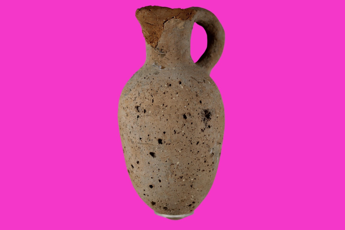 Time of Abraham Holy Land Artifact Ancient 4000 Year Old Jug 2000-1550 BC COA 45