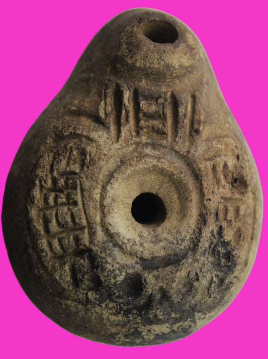 Ancient Holy Land Oil Lamp Artifact From Jesus Christ Home Land 100-500AD COA 62