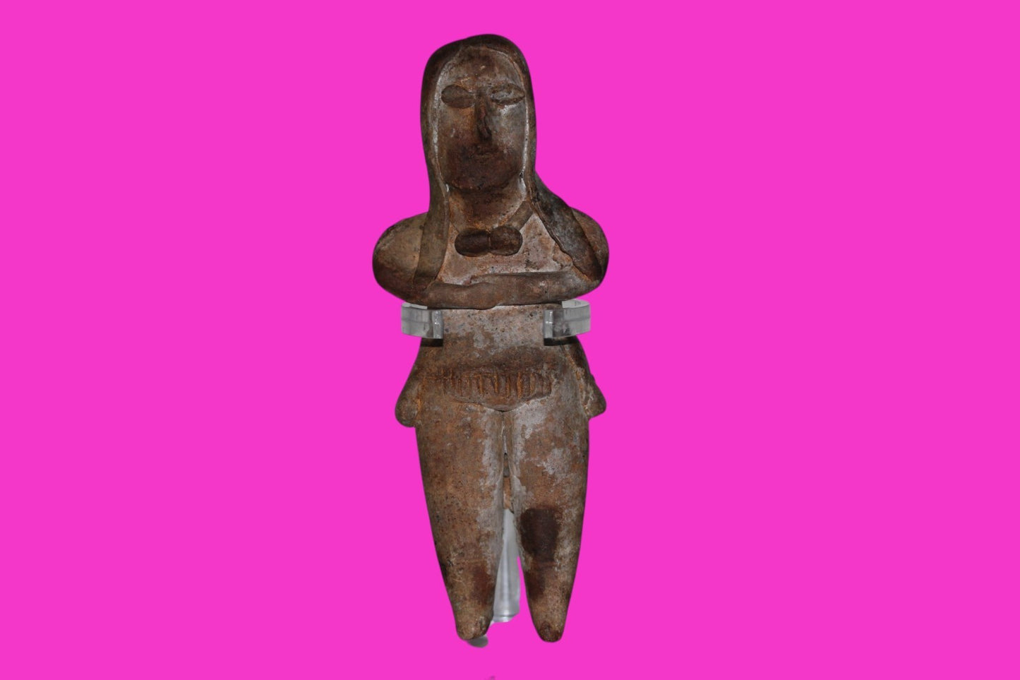 Pre Columbian Authentic Artifact Pretty Lady Tomb Figure Colima Mexico COA 210