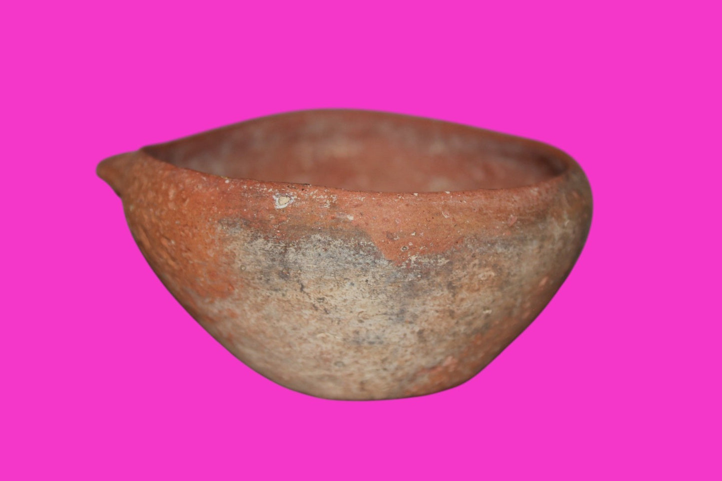 Holy Land Artifact Authentic 4000 Year Old Cup Time of Abraham 2000 BC COA J121