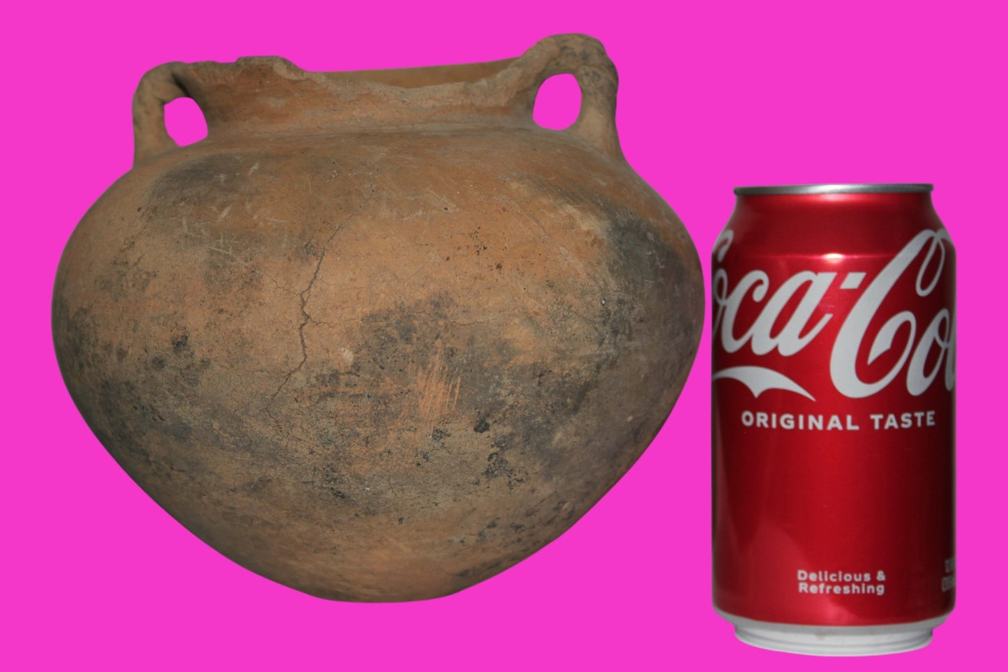 Pre Columbian Authentic Artifact Large Olla Nicoya Costa Rica 800-1400AD COA J70