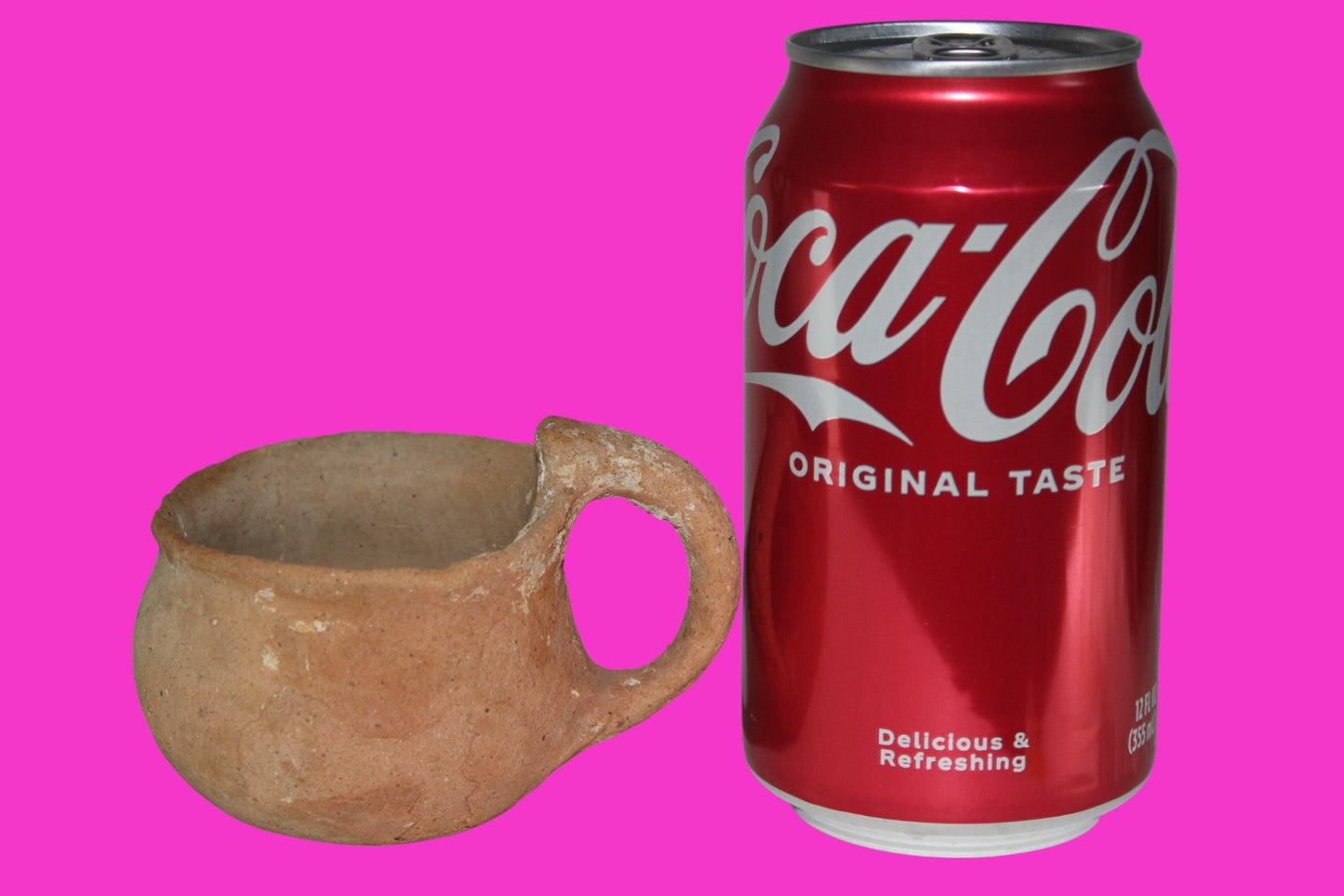 Time Of Abraham Holy Land Artifact Ancient 4000 Year Old Cup 2000 BC COA 23