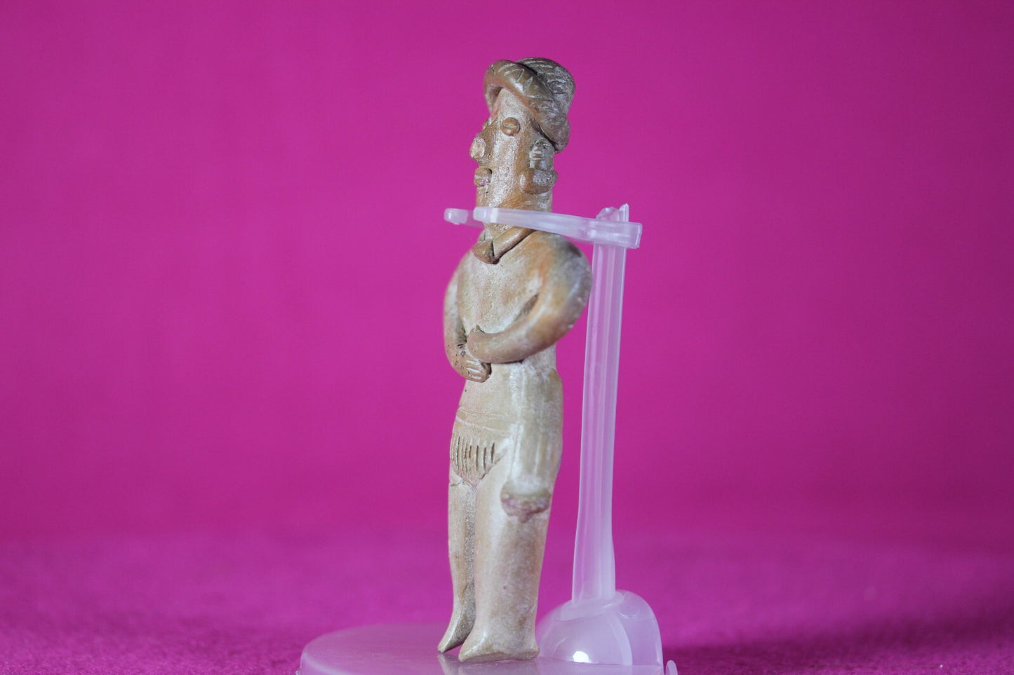 Pre Columbian Artifact Colima Figure Mexico 300BC-300AD Certified COA J32