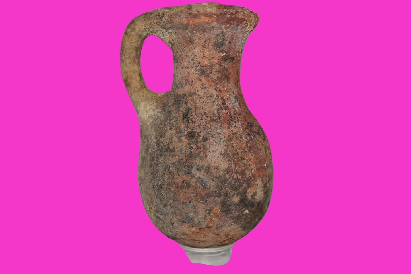 Ancient Holy Land Artifact Jug From Time of Jesus Christ 100 BC - 100 AD COA 15