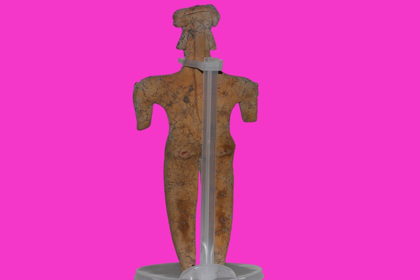 Pre Columbian Artifact 8 Inch Shaman Tomb Figure Colima Mexico 100 BC COA 249