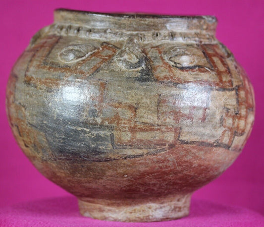 Authentic Pre Columbian  Artifact  Bowl Nicoya Costa Rica 800-1200 AD COA J22