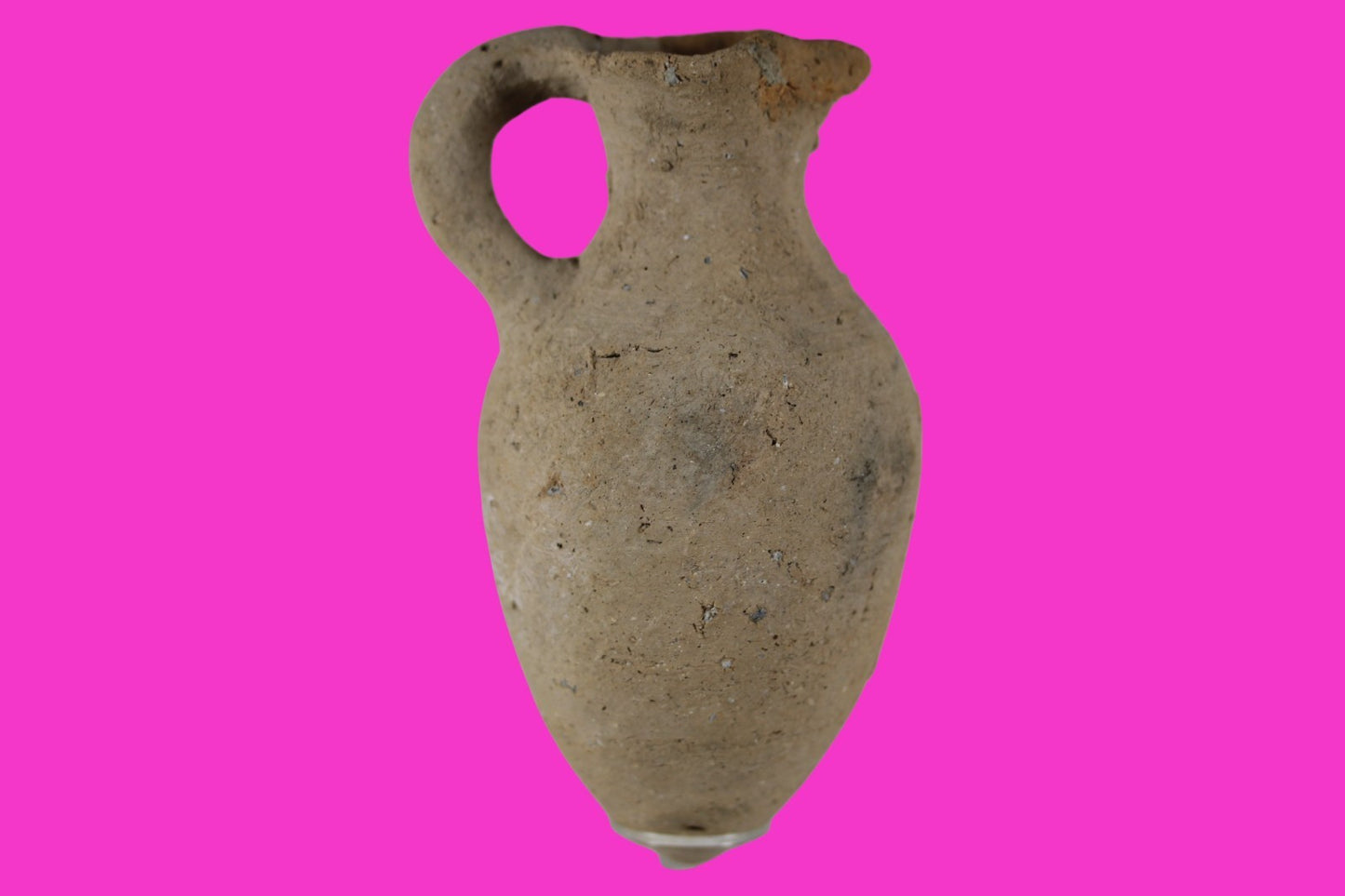 Time of Abraham Holy Land Artifact Ancient 4000 Year Old Jug 2000-1550 BC COA 46