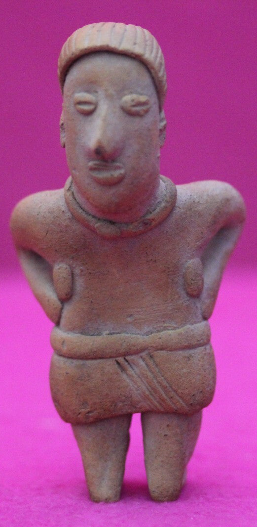 Pre Columbian Artifact Authentic Rare Grandma Tomb Figure Colima Mexico COA 155