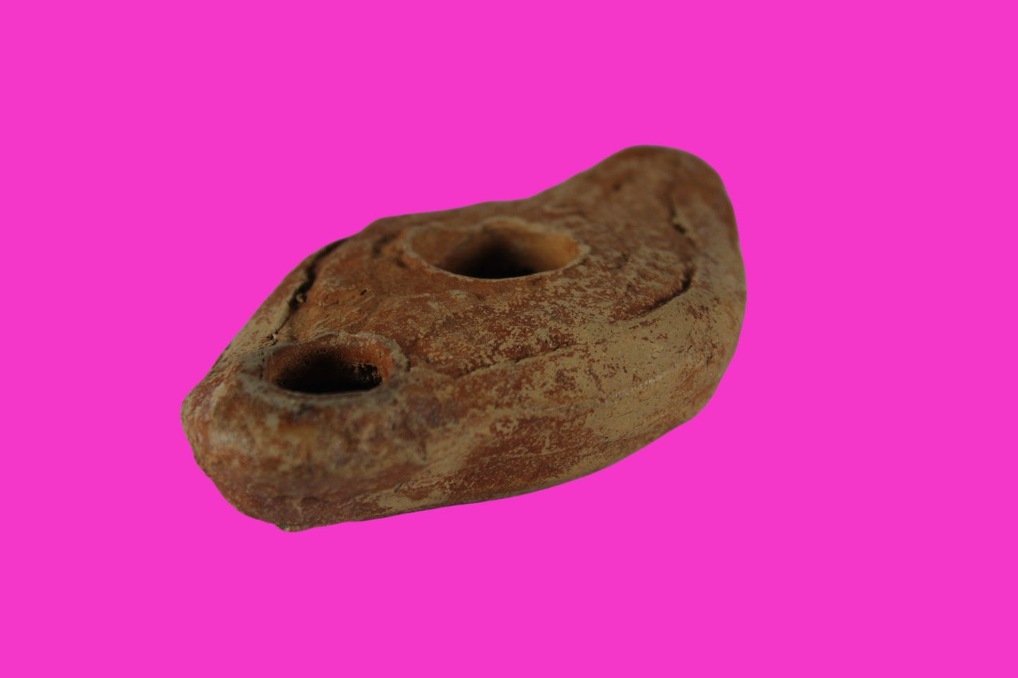 Ancient Holy Land Oil Lamp Artifact  From Jesus Christ Homeland 400-600AD COA 38