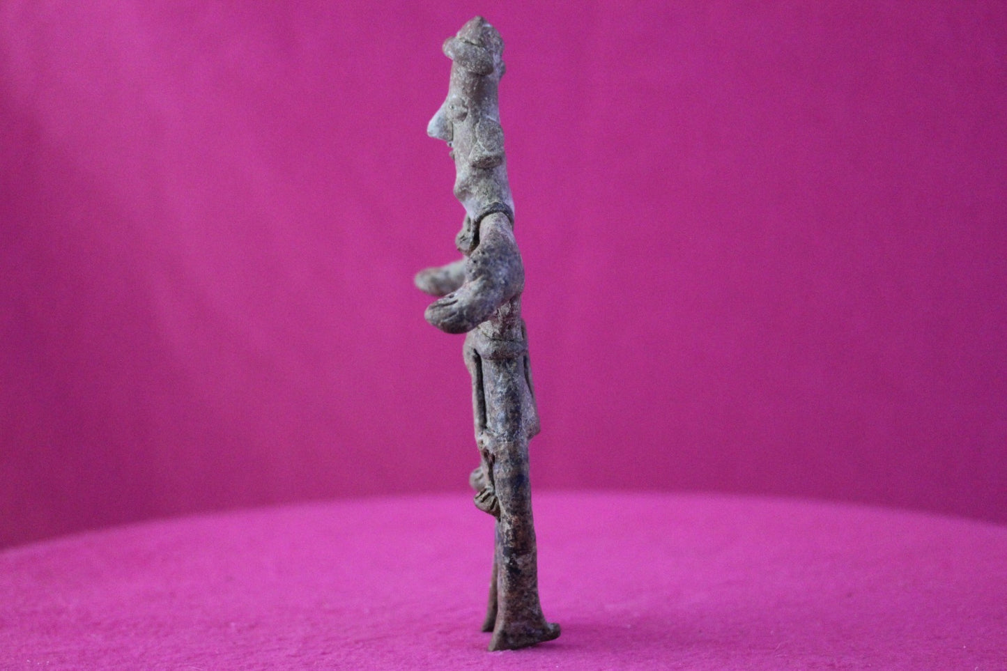 Pre Columbian Artifact Authentic Lady Shaman Tomb Figure Colima Mexico COA 202