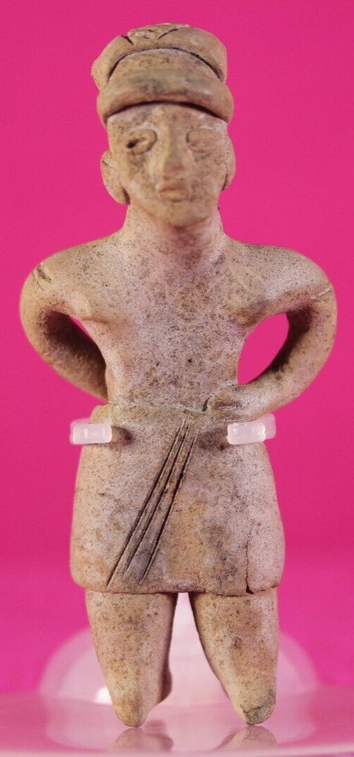 Pre Columbian Artifact Colima Figure Mexico 300BC-300AD Certified COA J62