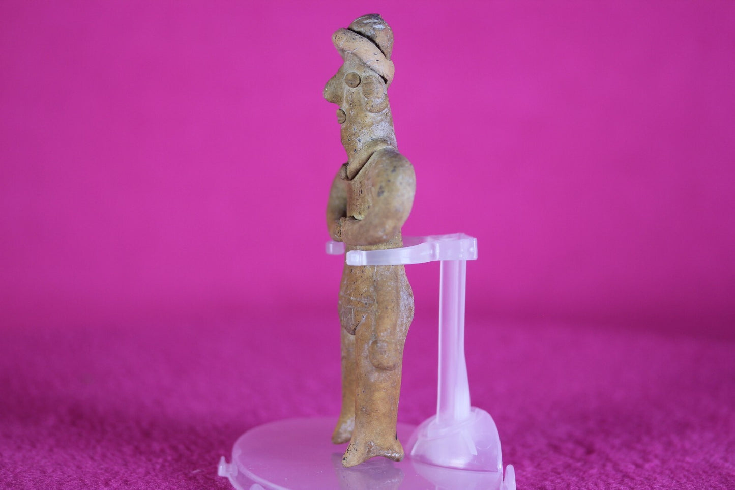 Pre Columbian Artifact Colima Figure Mexico 300BC-300AD Certified COA J77