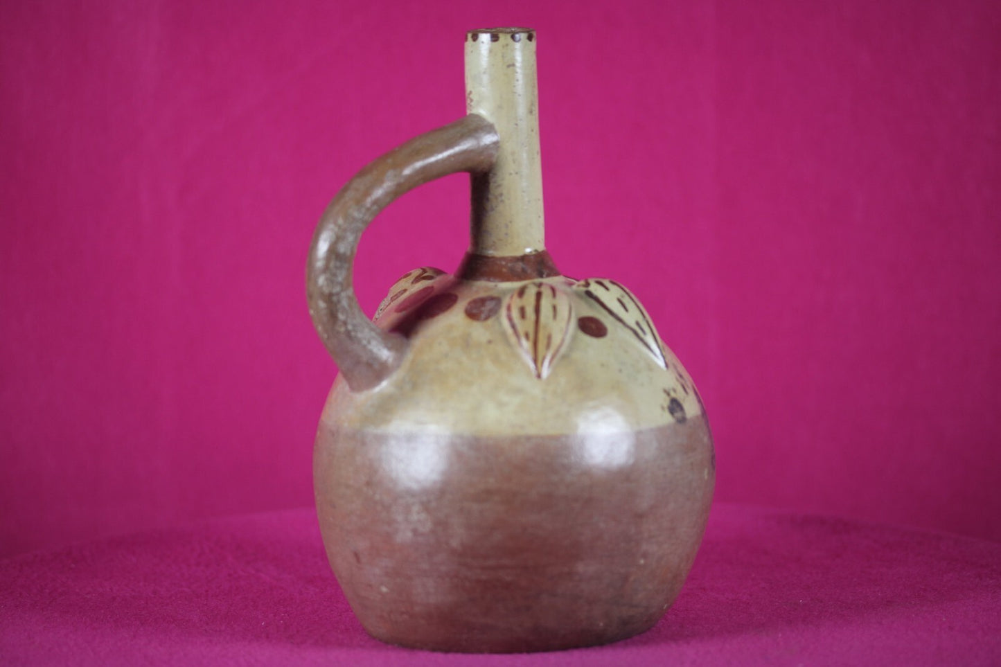 Pre Columbian Authentic Artifact Fruit Vessel Moche Ex Arte Primitivo COA T107