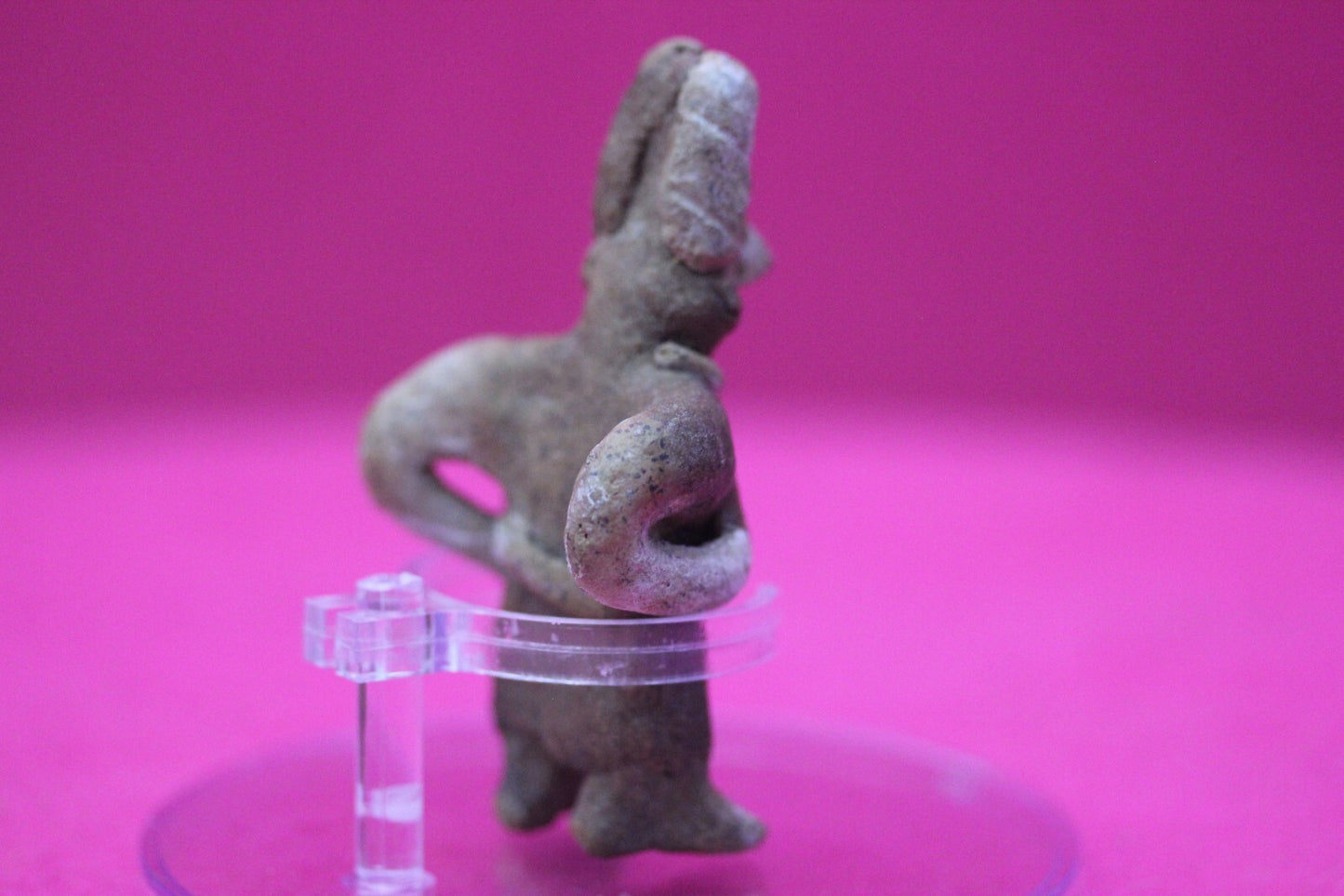 Pre Columbian Artifact Authentic Rare Grandma Tomb Figure Colima Mexico  COA 152