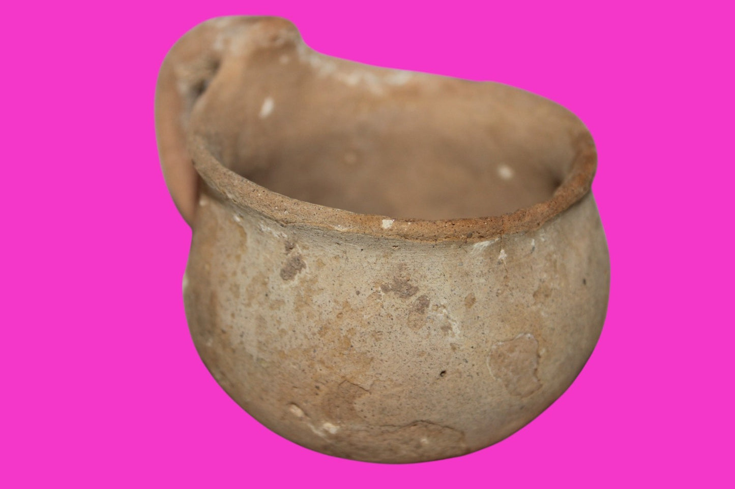 Time Of Abraham Holy Land Artifact Ancient 4000 Year Old Cup 2000 BC COA 23