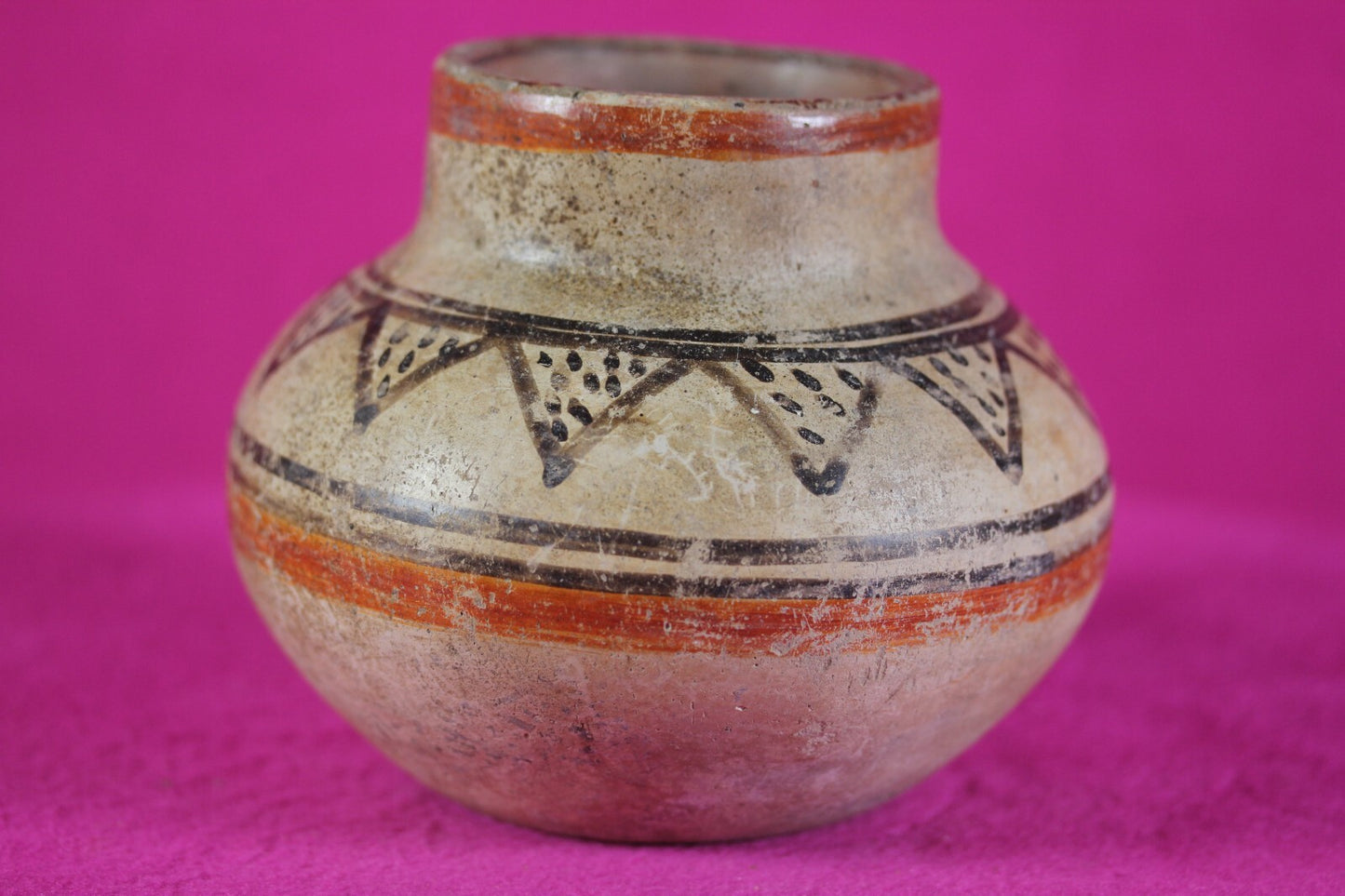 Pre Columbian Authentic Artifact Decorated Bowl Costa Rica 700-1400 AD COA J99