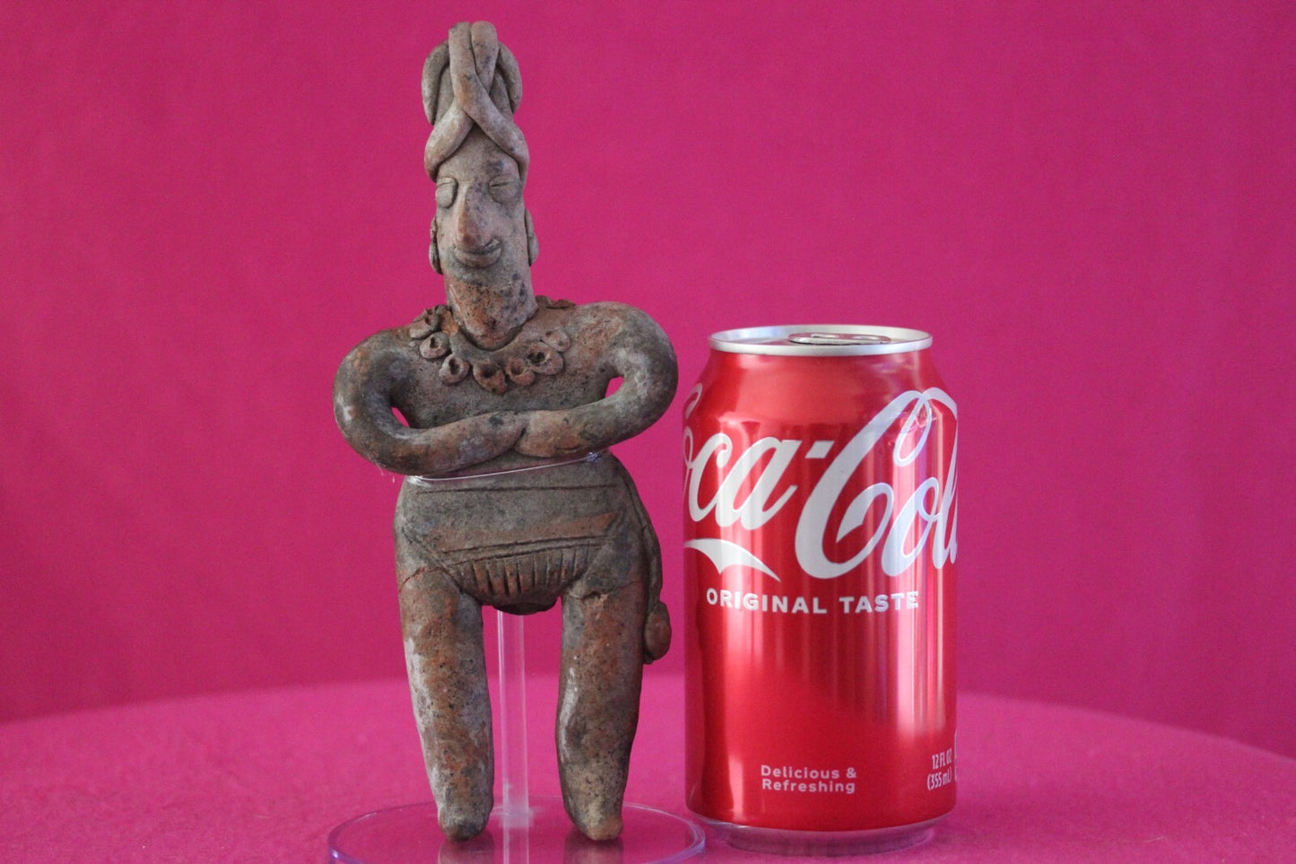 Pre Columbian Authentic Artifact Tomb Figure Colima Mexico 100 BC-250 AD COA 161