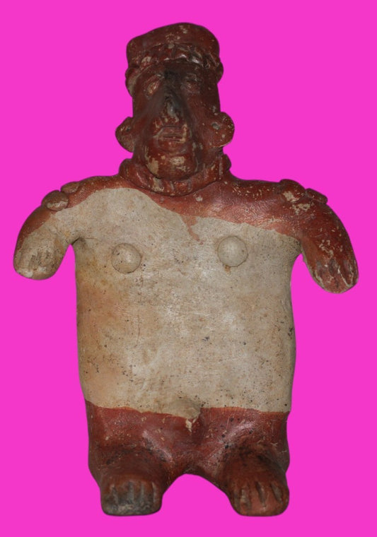Pre Columbian Artifact Authentic Male Jalisco Figure Mexico 1000BC-250AD COA 213