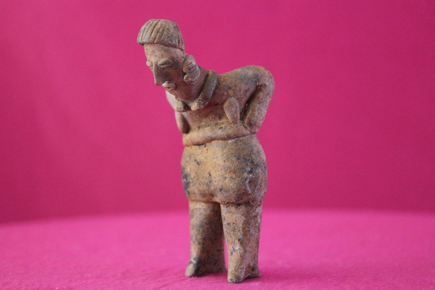 Pre Columbian Authentic Artifact Rare Grandma Tomb Figure Colima Mexico COA 201