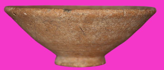 Holy Land Artifact Authentic 4000 Year Old Bowl Time of Abraham 2000 BC COA J125