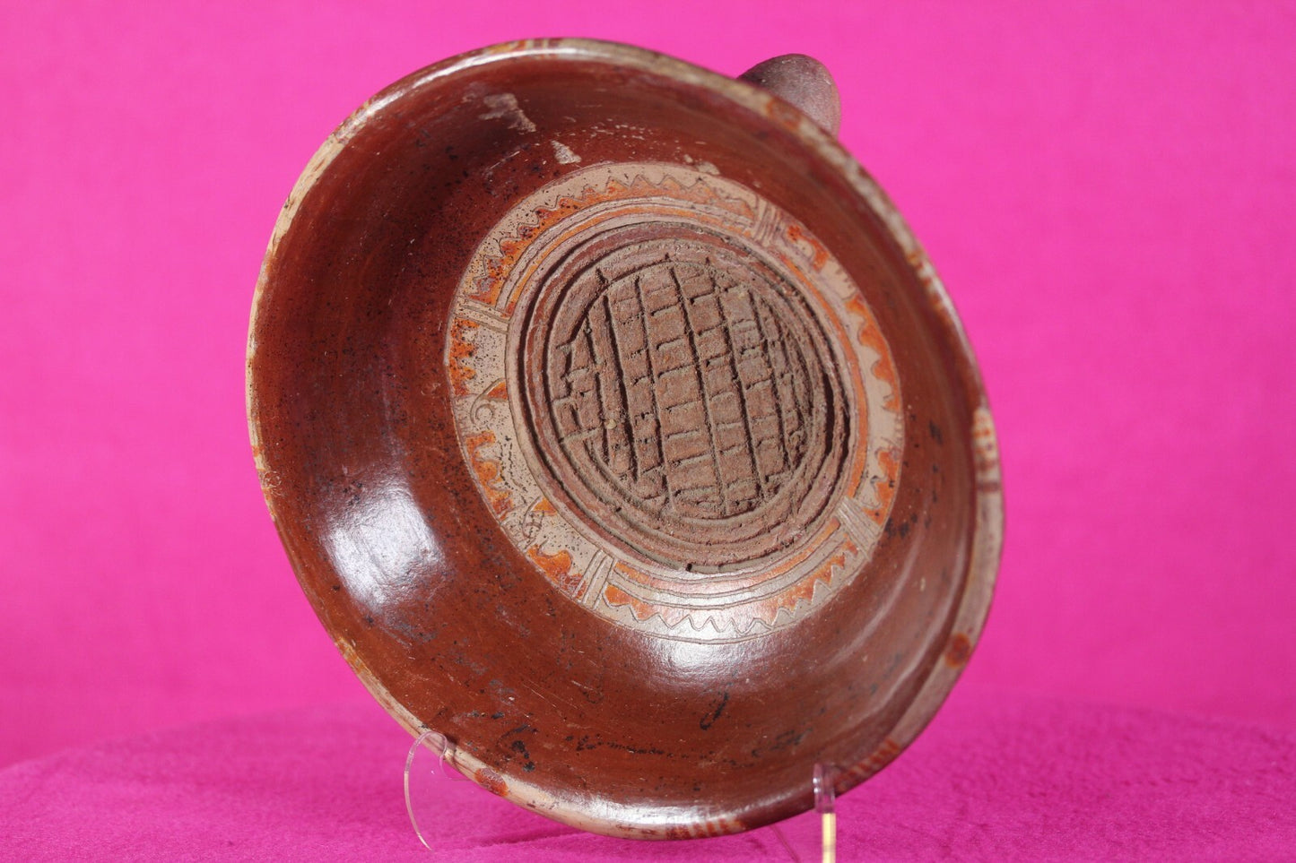 Pre Columbian Artifact Authentic Tripod Bowl Michoacan Ex Arte Primitivo COA T35