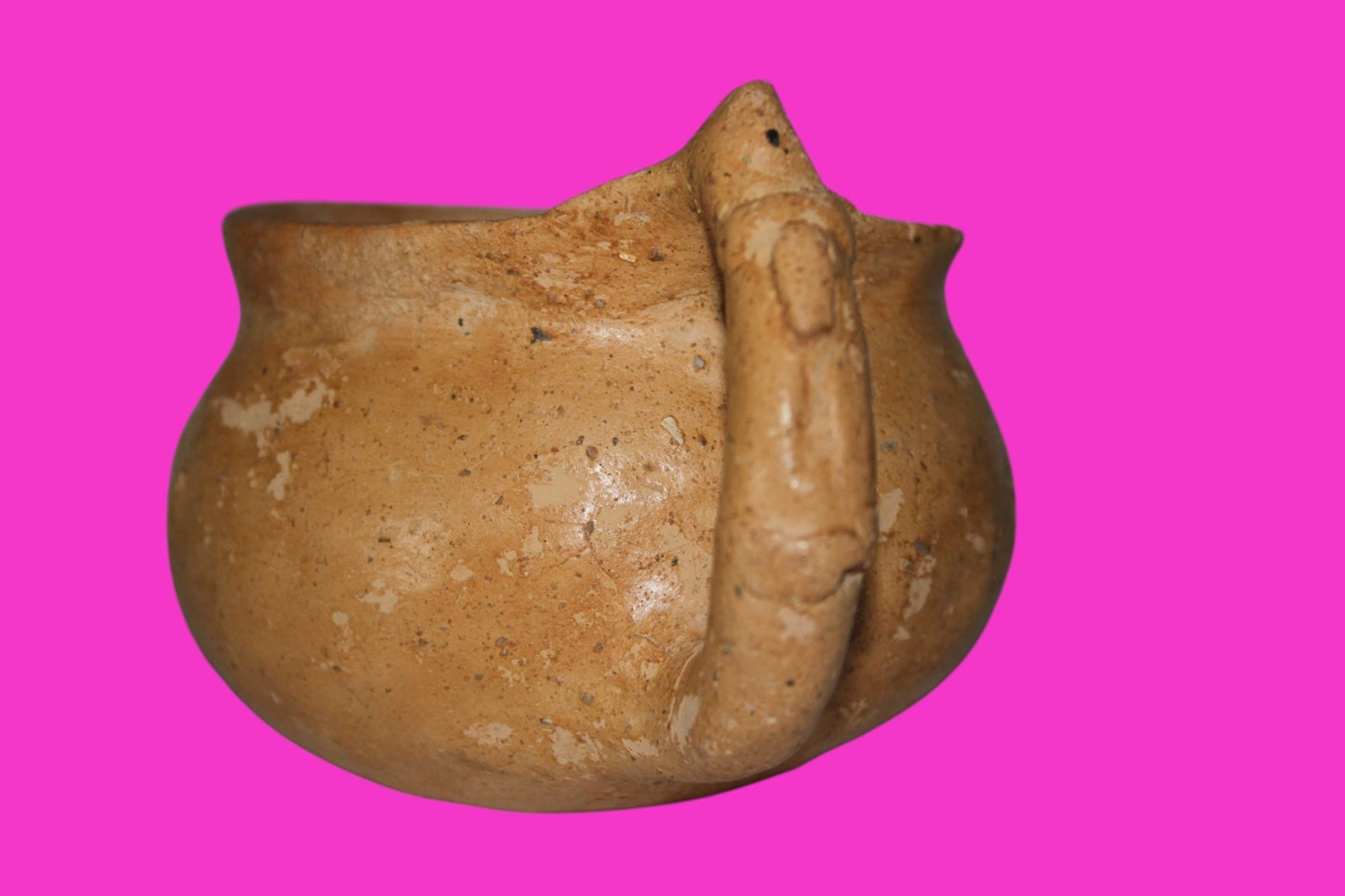 Time of Abraham Holy Land Artifact Ancient 4000 Year Old Cup 2000 BC COA J117