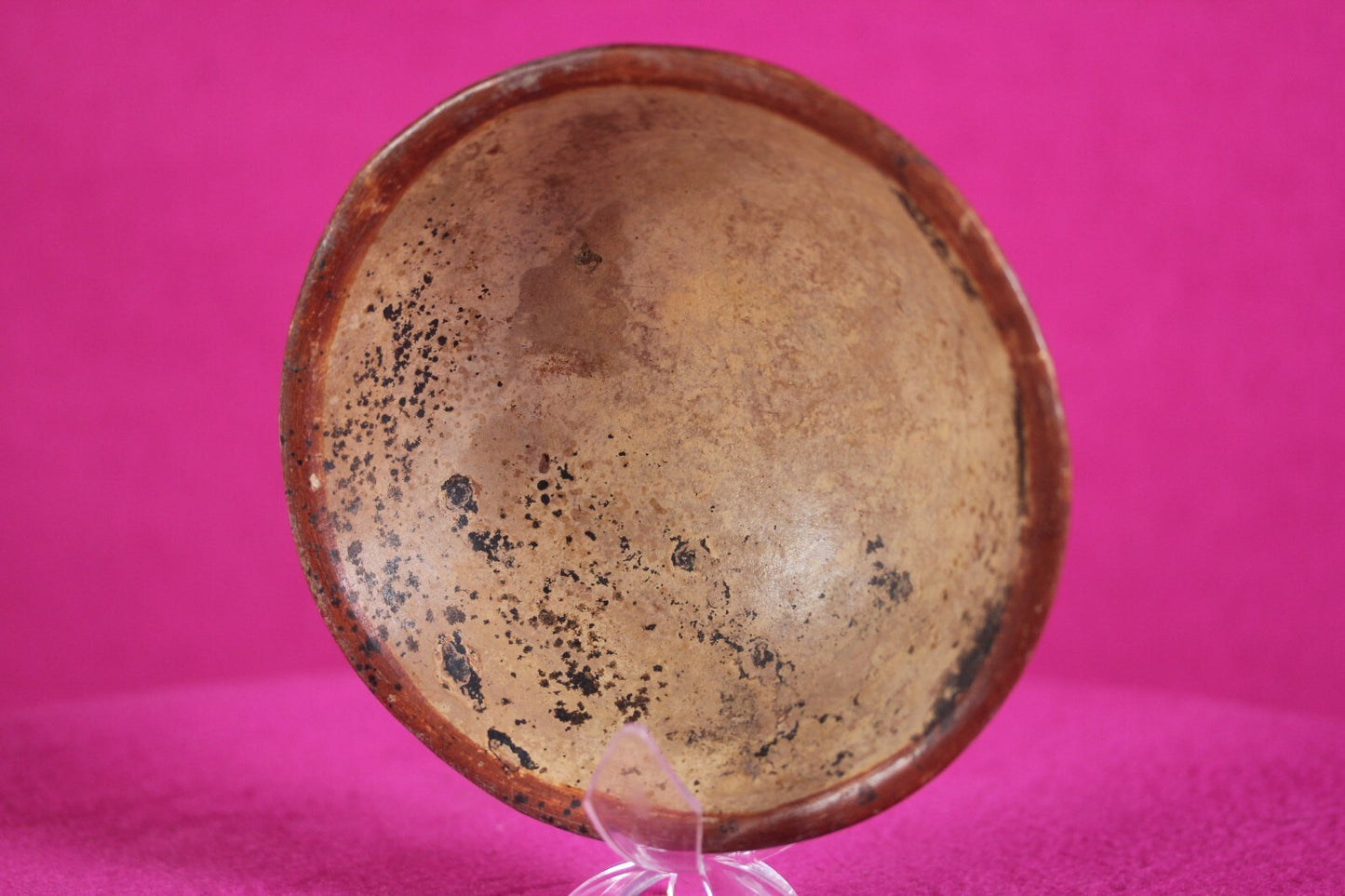 Authentic Pre Columbian Artifact Mayan Molded Bowl Yucatan 250-900 AD COA J98