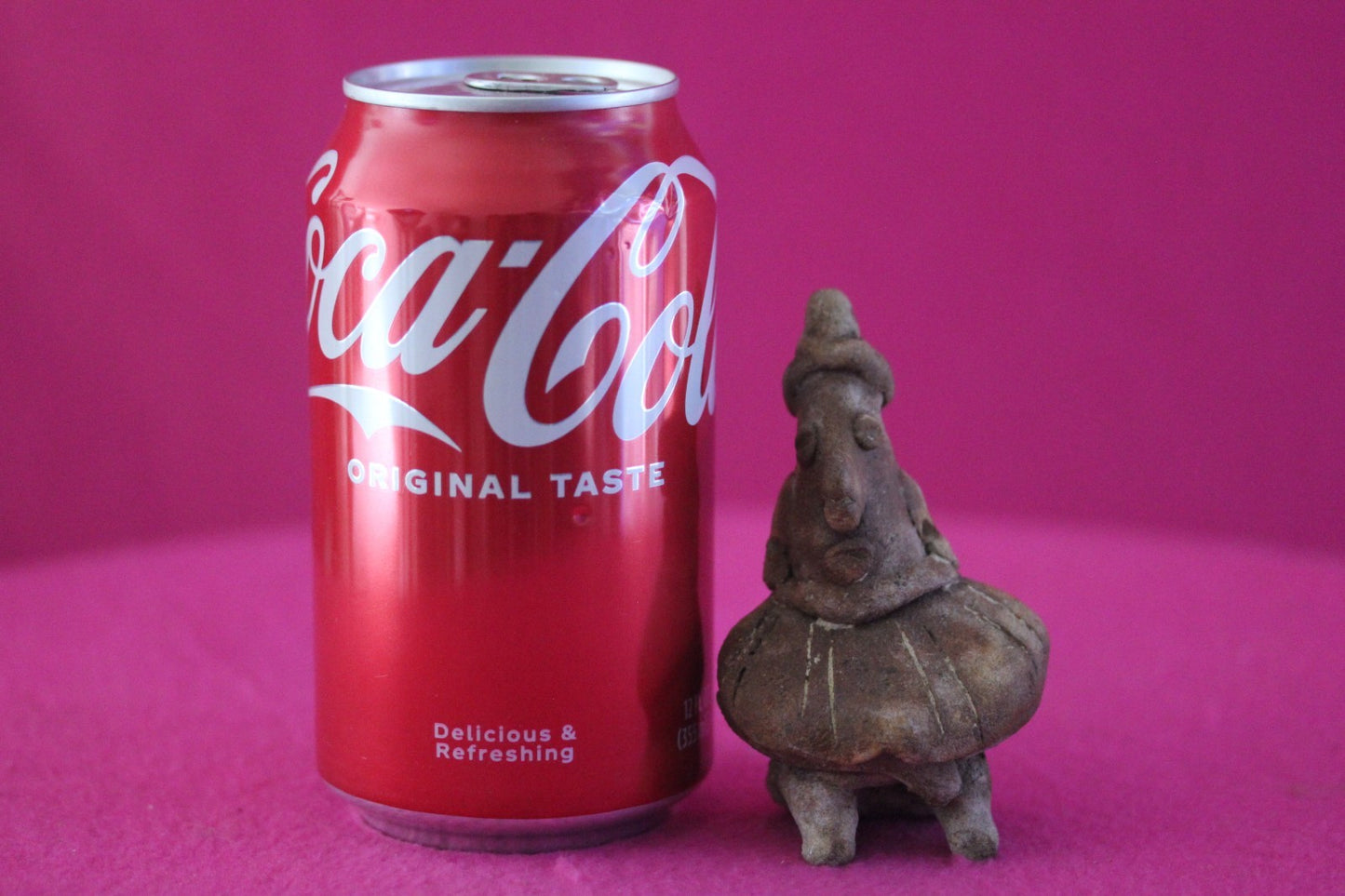 Pre Columbian Authentic Artifact Rare Skirted Tomb Figure Colima Mexico COA 181