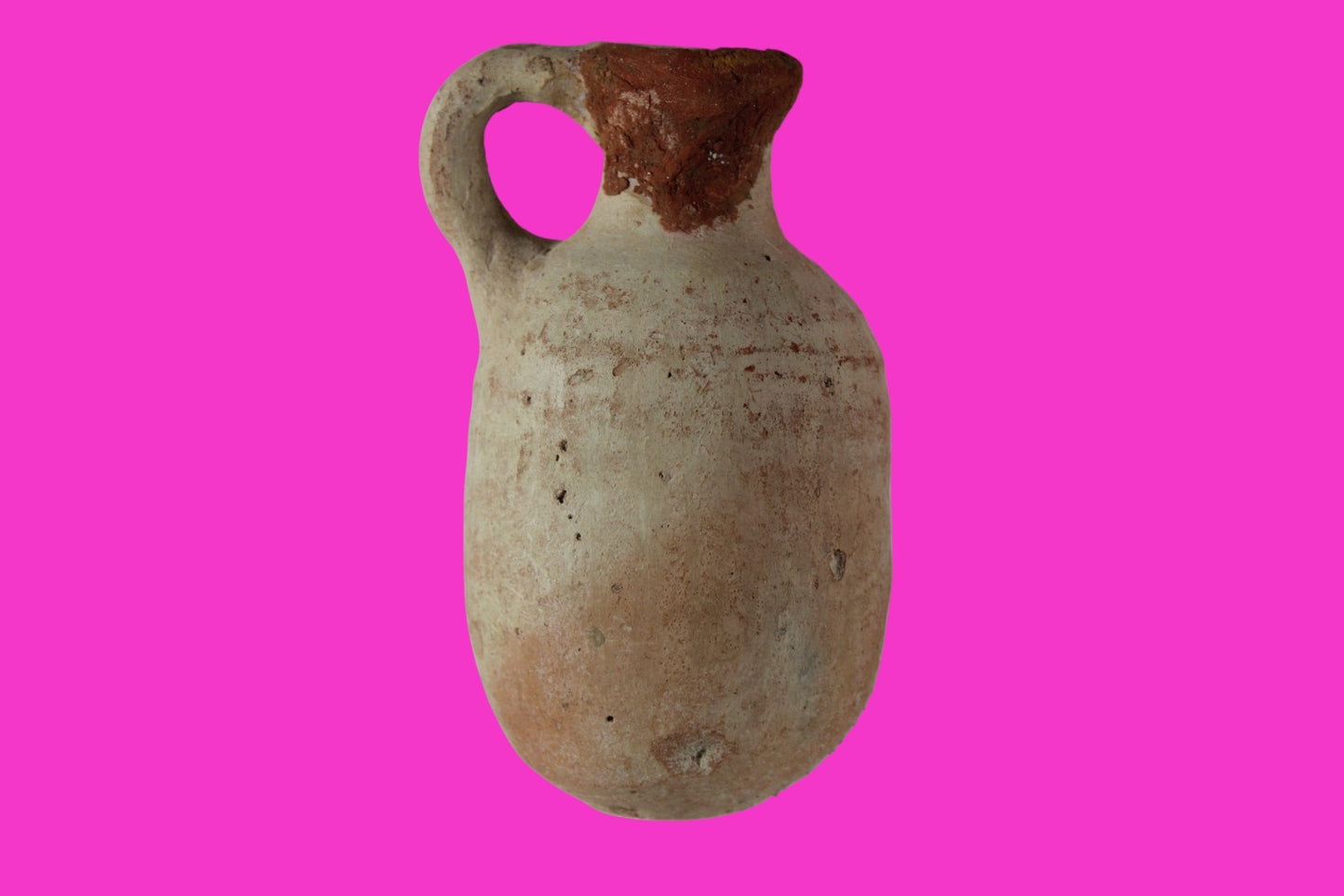 Time of Jesus Christ Ancient Holy Land Artifact Herodian Jug 50BC - 100AD COA 33