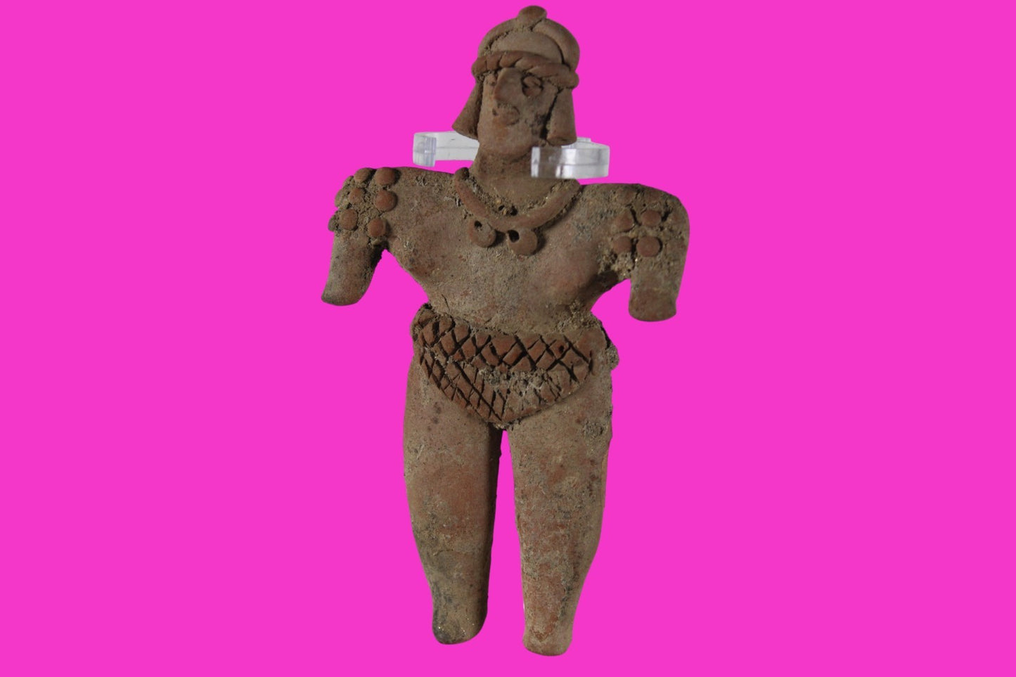 Pre Columbian Artifact hi Quality Shaft Tomb Figure Colima Mexico 100BC COA 280