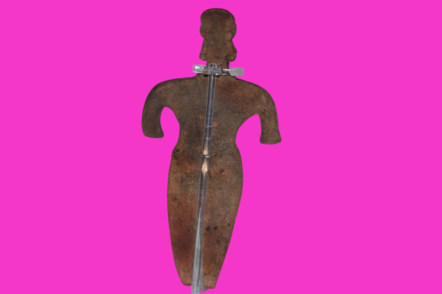 Pre Columbian Artifact 8 in Female Shaft Tomb Figure Colima Mexico 100BC COA 274