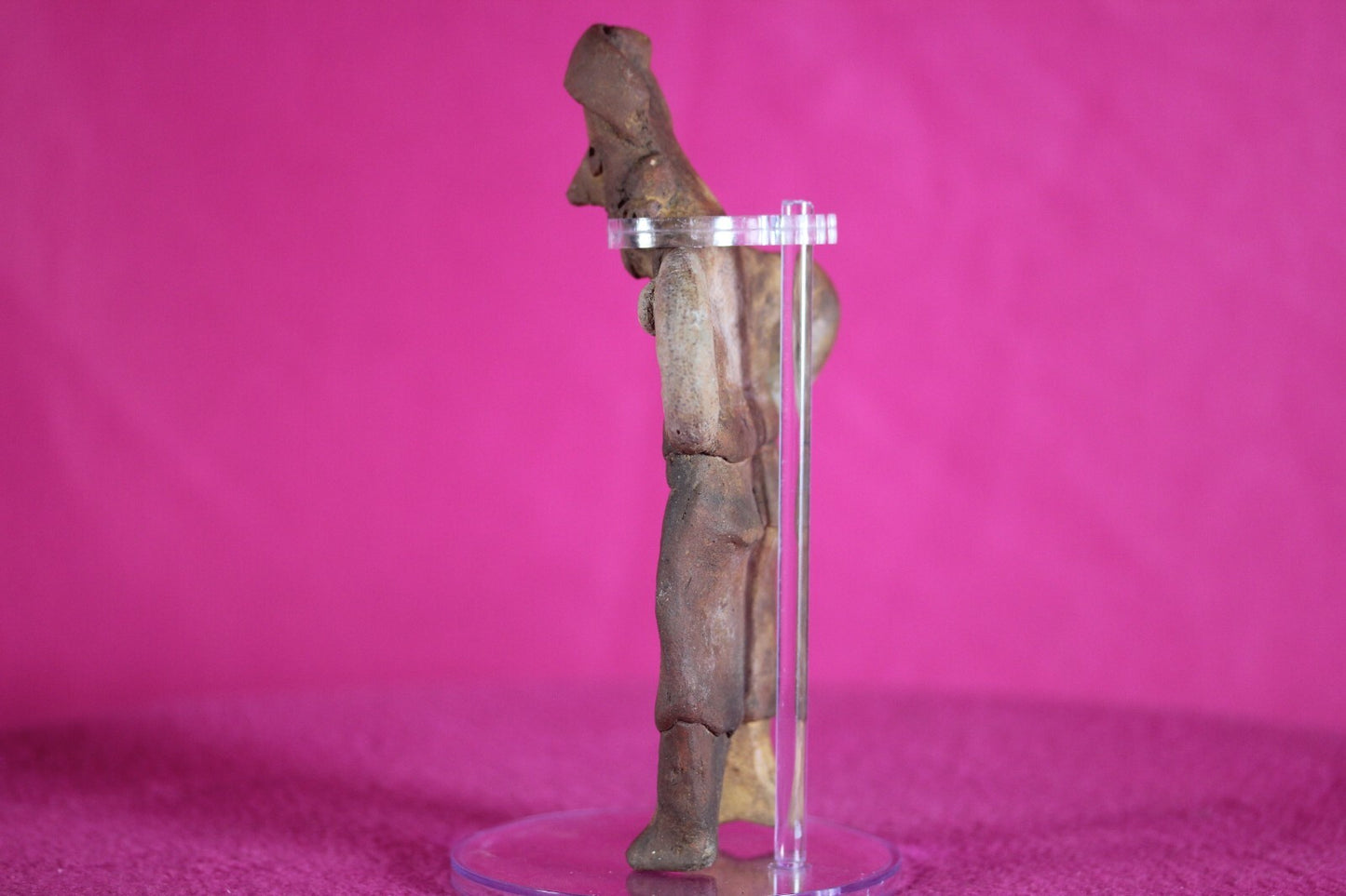 Pre Columbian Authentic Artifact Rare Grandma Tomb Figure Colima Mexico COA 142