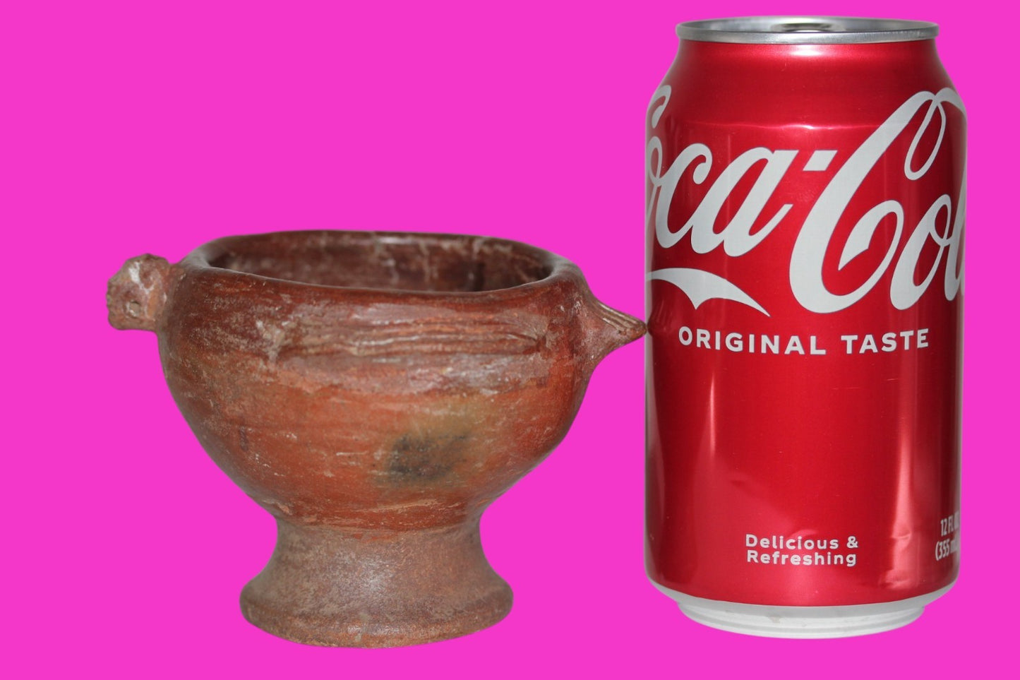 Pre Columbian Artifact Authentic Pedestal Bowl Watershed Costa Rica COA J97