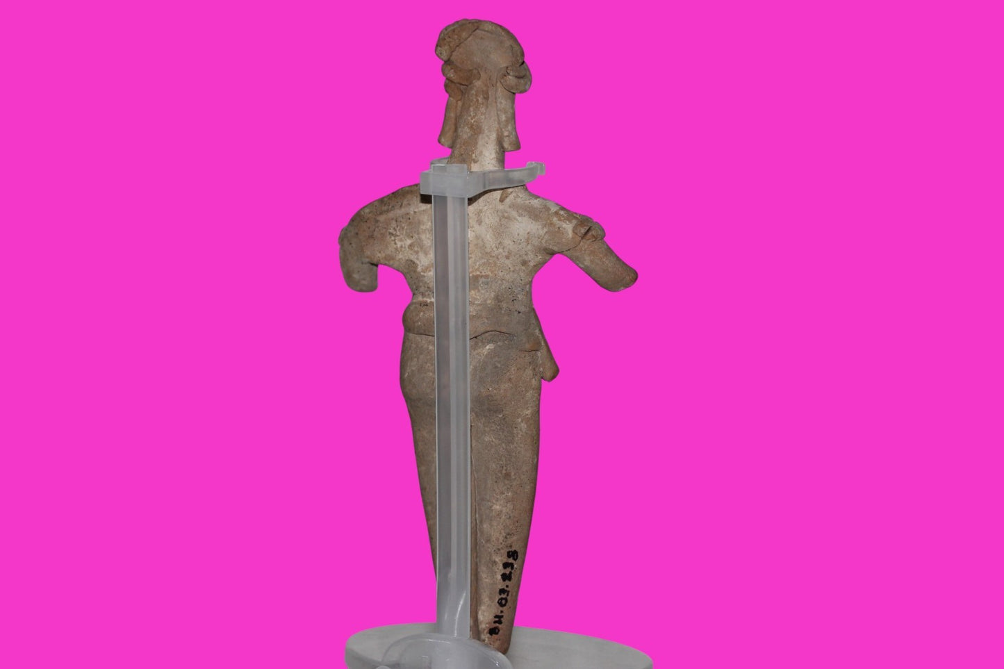 Pre Columbian Artifact 7 inch Shaft Tomb Figure Colima Mexico 100 BC COA 260