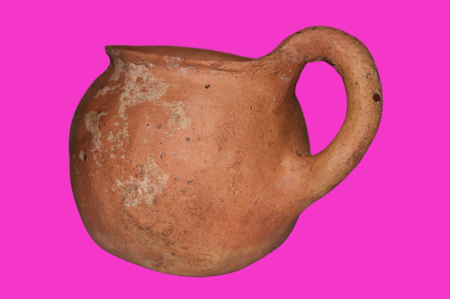 Holy Land Artifact Ancient 4000 Year Old Cup Time of Abraham 2000 BC COA J120