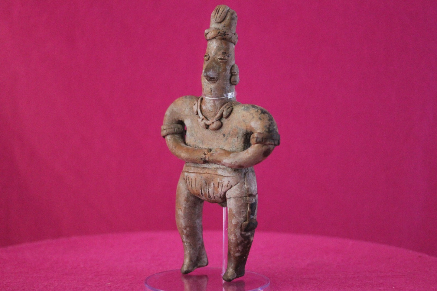 Pre Columbian Authentic Artifact Tomb Figure Colima Mexico 100 BC-250 AD COA 158